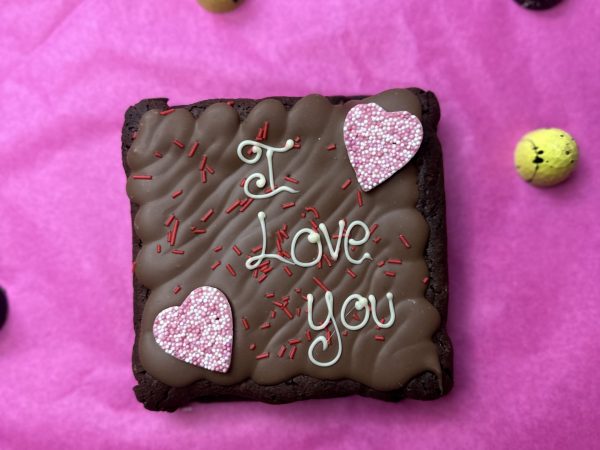 Valentines brownies