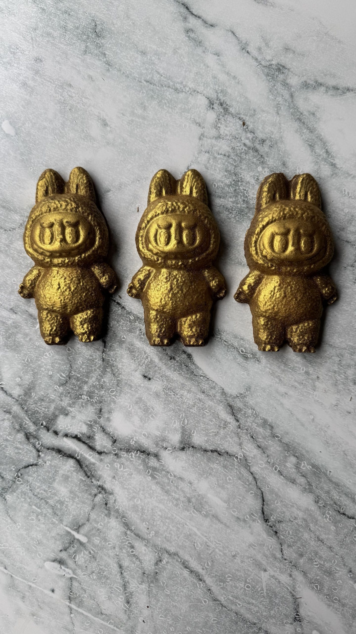 24K Gold Milk Chocolate Labubu - Image 2