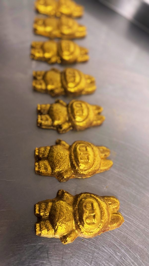 Milk Chocolate 24K Gold Labubu